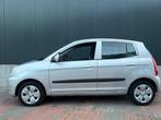 Kia Picanto 1.0 Light * 5-Deurs * Nieuw APK *, Voorwielaandrijving, Stof, Gebruikt, Zwart