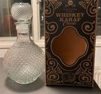 Whiskey Karaf Classic Gegraveerde Glazen, Ophalen, Zo goed als nieuw, Parfumfles