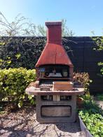 betonnen barbecue, Tuin en Terras, Houtskoolbarbecues, Ophalen, Gebruikt