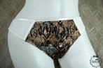 Sapph Savona String - Slangenprint Wit Maat L, Sapph, Ophalen of Verzenden, Wit, String