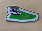 Pin Jos Verstappen fanclub, speed en design, formule 1, Verzenden, Zo goed als nieuw, Formule 1