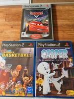 Playstation 2 Cars, Casper en basketbal, Ophalen of Verzenden, Zo goed als nieuw, Racen en Vliegen, Vanaf 3 jaar