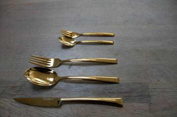 10-delig goudkleurige bestekset 'Echtwerk Cutlery' beschikbaar voor biedingen