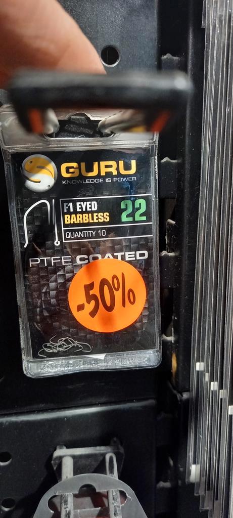 Guru Haken, Onderlijnen  e.a., Watersport en Boten, Hengelsport | Witvissen, Nieuw, Haak, Ophalen of Verzenden