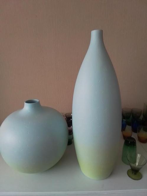 S. Bernardo Portugal grote vintage vazen, Huis en Inrichting, Woonaccessoires | Vazen, Zo goed als nieuw, Overige kleuren, Minder dan 50 cm