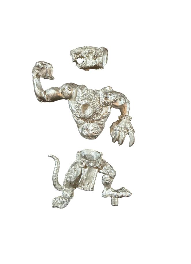 Warhammer Fantasy Old World Skaven Rat Ogre, ., Warhammer, Ophalen of Verzenden, Zo goed als nieuw