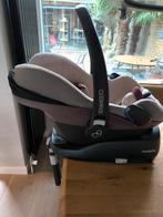 2 x Maxi Cosi pebble + FamilyFix base isofix, 0 t/m 10 kg, Maxi-Cosi, Zo goed als nieuw, Ophalen