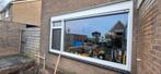 Kunststof kozijn met triple glas en elektrisch rolluik, Ophalen, Zo goed als nieuw, Kunststof, Raamkozijn
