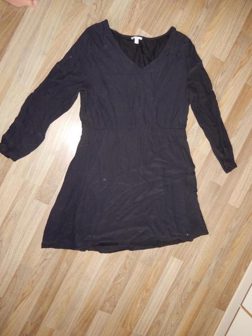 Zwarte korte jurk / lange tuniek mt 44 van EDC Esprit, Kleding | Dames, Blouses en Tunieken, Gedragen, Maat 42/44 (L), Zwart, Verzenden