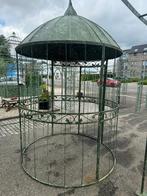 Handgesmeed massief rond prieel met dak - smal Gardenhouse, Ophalen, Tuinpaviljoen, Gielen, Nieuw