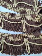Prachtig vintage d.bruin franjeband. 5 meter 12.50, Ophalen of Verzenden, Nieuw, Knoop of Knopen
