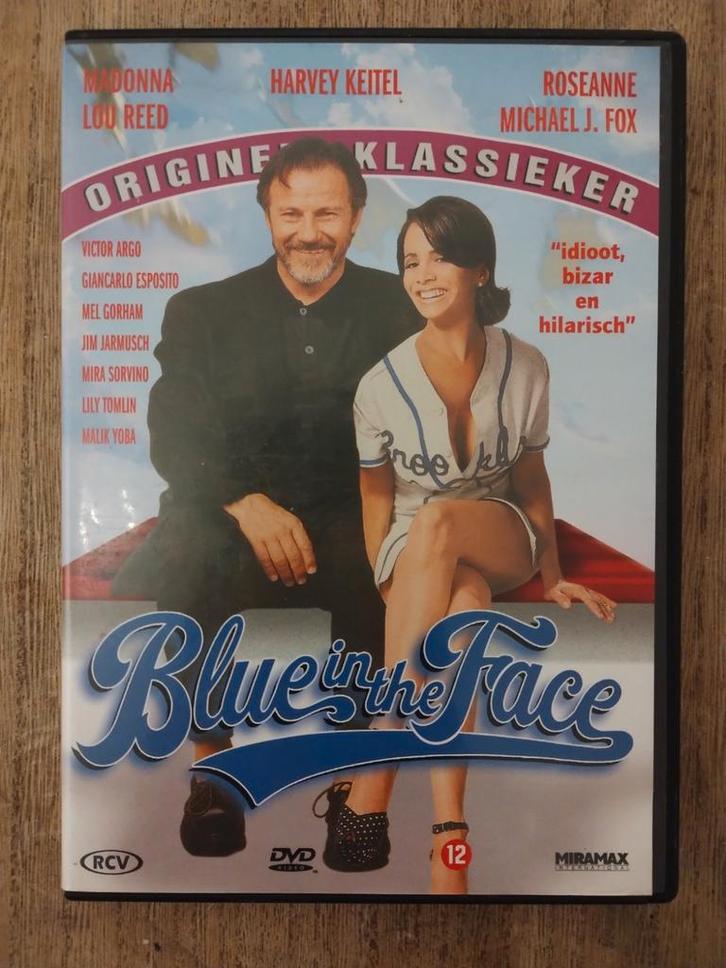 BLUE IN THE FACE een klassieker met sterren als Madonna, Cd's en Dvd's, Dvd's | Klassiekers, Zo goed als nieuw, Ophalen of Verzenden