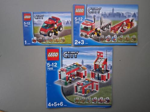 LEGO brandweer VINTAGE, Kinderen en Baby's, Speelgoed | Duplo en Lego, Gebruikt, Lego, Complete set, Ophalen of Verzenden