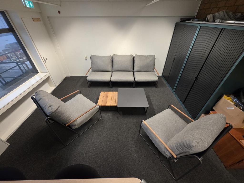 Nieuwe loungebank Portofino Loungeset Teak Aluminium, Tuin en Terras, Tuinsets en Loungesets, Nieuw, Loungeset, Aluminium, Bank