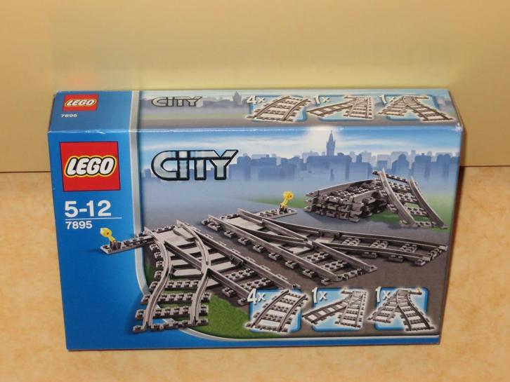 Lego 7895 City trein rails nieuw, Kinderen en Baby's, Speelgoed | Duplo en Lego, Nieuw, Lego, Complete set, Ophalen of Verzenden