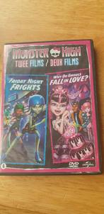 DVD Monster High  2 films, Friday Frights en Fall in Love, Cd's en Dvd's, Dvd's | Actie, Ophalen of Verzenden, Zo goed als nieuw