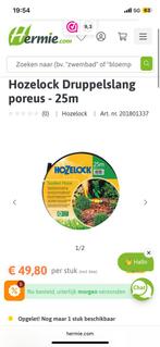 Hozelock porous soaker hose, Ophalen of Verzenden, Overige typen