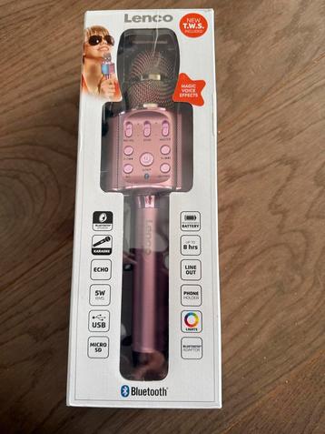 Lenco Karaoke Microfoon - Nieuw in Doos! beschikbaar voor biedingen