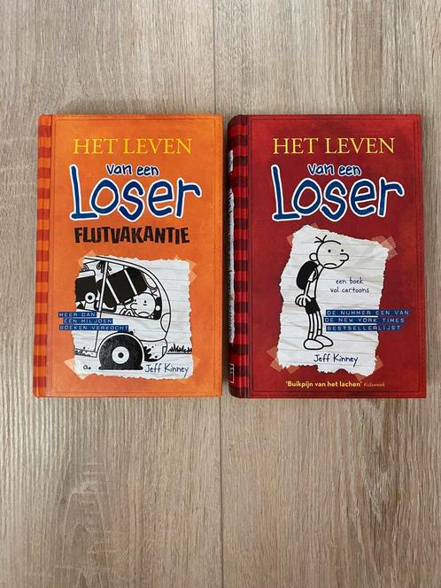 Het leven van een loser 1 en 9 hardcover, Boeken, Kinderboeken | Jeugd | 10 tot 12 jaar, Zo goed als nieuw, Ophalen of Verzenden