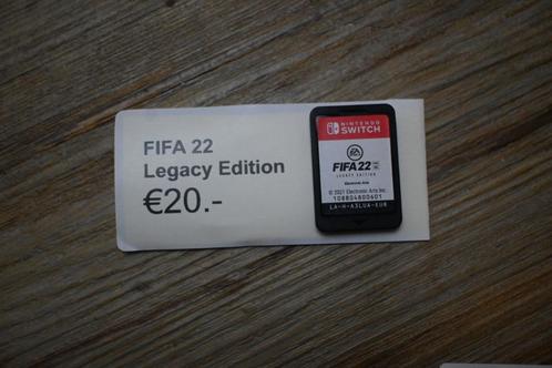 Nintendo Switch Fifa 22 Legacy Edition, Spelcomputers en Games, Games | Nintendo Switch, Gebruikt, Sport, 3 spelers of meer, Vanaf 3 jaar