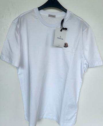 Moncler T-shirt Wit Maat L NIEUW beschikbaar voor biedingen