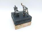 Zilveren miniatuur, David en Saul, Yaacov Heller, Jeruzalem