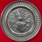 Vintage Tinnen Wandbord, Antiek en Kunst, Antiek | Tin, Ophalen of Verzenden