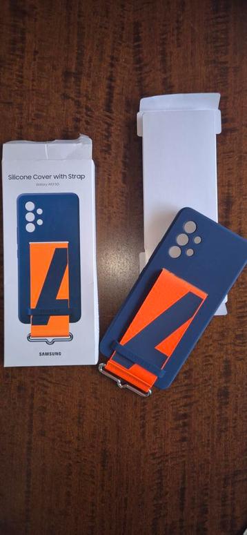 Nieuw nooit gebruikt samsung A53 5G Silicone hoesje met band beschikbaar voor biedingen