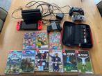 Nintendo Switch + Games & Extra Controllers, Overige genres, Eén computer, Ophalen of Verzenden, Zo goed als nieuw