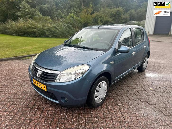 Dacia Sandero 1.2 Lauréate/AIRCO/ELECRAMEN VOOR/TREKHAAK, Auto's, Dacia, Bedrijf, Te koop, Sandero, ABS, Airbags, Airconditioning