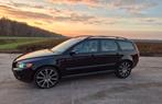 Volvo V50 2.4 140PK Geartronic 2005 Zwart, Auto's, 74 €/maand, Zwart, 700 kg, Zwart