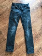 Zwarte jongens jeans slim fit maat 134, Ophalen of Verzenden, Zo goed als nieuw