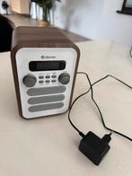 Retro Denver DAB 48white bluetooth radio, Ophalen of Verzenden, Zo goed als nieuw, Radio