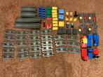 Duplo met 3 treinen  met veel rails brug wissels, Ophalen, Gebruikt, Duplo