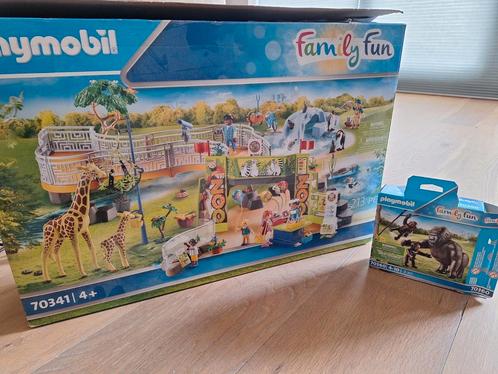 Playmobil dierentuin 70341 icm de gorilla's, Kinderen en Baby's, Speelgoed | Playmobil, Zo goed als nieuw, Ophalen of Verzenden