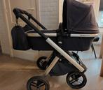 Dubatti One 2 in 1 kinderwagen/buggy donkerblauw, Gebruikt, Verstelbare duwstang, Combiwagen, Ophalen
