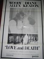Woody Allen Diane Keaton Love and Death, Ophalen of Verzenden, Zo goed als nieuw, Film, Poster