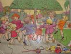 Oude vintage kinderpuzzel “rondedans”, Kinderen en Baby's, Speelgoed | Kinderpuzzels, 10 tot 50 stukjes, Gebruikt, Ophalen of Verzenden
