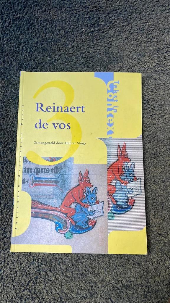 Reinaert de vos, Boeken, Wetenschap, Zo goed als nieuw, Sociale wetenschap, Ophalen of Verzenden