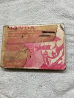 Honda XR600R instructieboekje Nederlandstalig, Ophalen of Verzenden