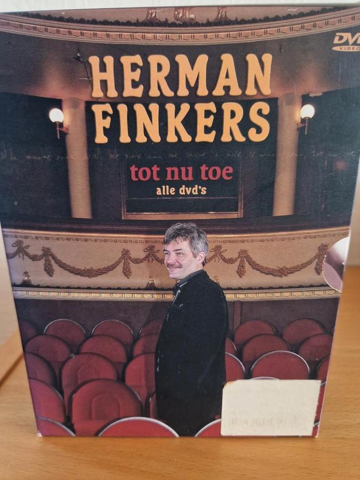 Herman Finkers - Tot Nu Toe - 7 DVD Boxset, Cd's en Dvd's, Cd's | Humor en Cabaret, Ophalen