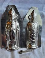 Oude dubbele chocoladevorm: Sinterklaas (19 cm hoog !), Antiek en Kunst, Curiosa en Brocante, Ophalen of Verzenden