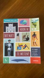 Hannes Van Lier - Hoor ik dit niet te weten?, Ophalen of Verzenden, Zo goed als nieuw, Hannes Van Lier