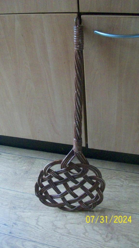 Brocante mattenklopper, Antiek en Kunst, Curiosa en Brocante, Ophalen of Verzenden