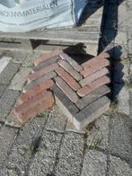 Gebakken waaltjes gekleurd 32m2 geladen in bigbag prijs opvr, Tuin en Terras, Tegels en Klinkers, Ophalen of Verzenden, Gebruikt