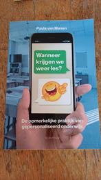 Paula van Manen - Wanneer krijgen we weer les?, Ophalen of Verzenden, Nieuw, Paula van Manen