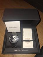 Emporio Armani AX7160SET - Zwart - Nieuw, Overige merken, Staal, Staal, Polshorloge