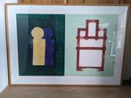 Kunstwerk zonder titel - Ron vd Ven, Antiek en Kunst, Kunst | Etsen en Gravures, Ophalen