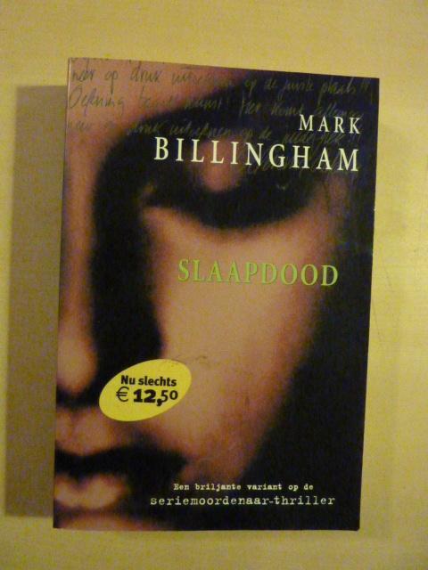 Mark Billingham - Slaapdood, Boeken, Thrillers, Zo goed als nieuw, Ophalen of Verzenden