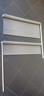 2 Grijze Ikea verduisterende rol gordijnen, Ophalen, 200 cm of meer, 50 tot 100 cm, Zo goed als nieuw